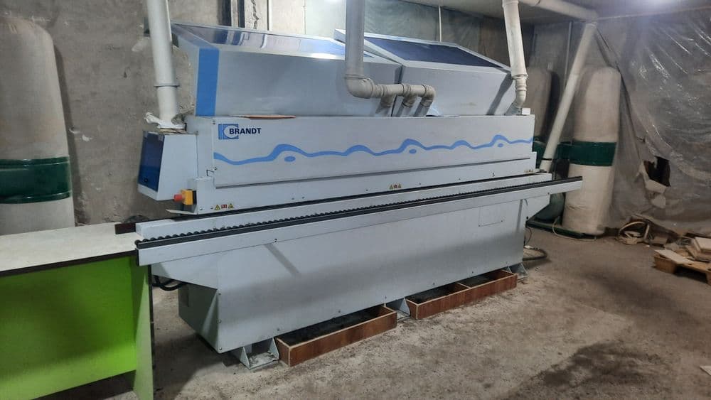 Kromka stanok Homag.+KOMPRESSOR. Pvx OPTIMAT KDF 120 C. — 2