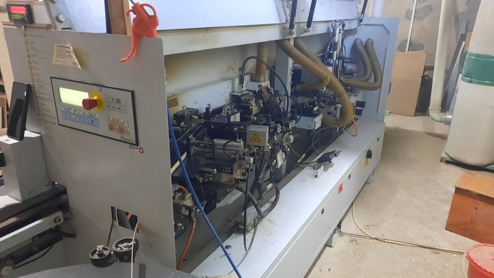 Kromka stanok Homag.+KOMPRESSOR. Pvx OPTIMAT KDF 120 C. — 4