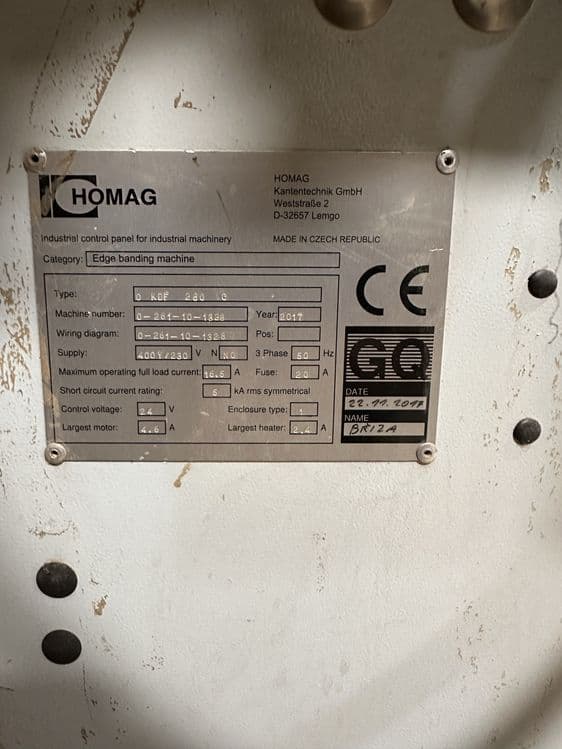 Кромка станок сотилади HOMAG 230 — 4