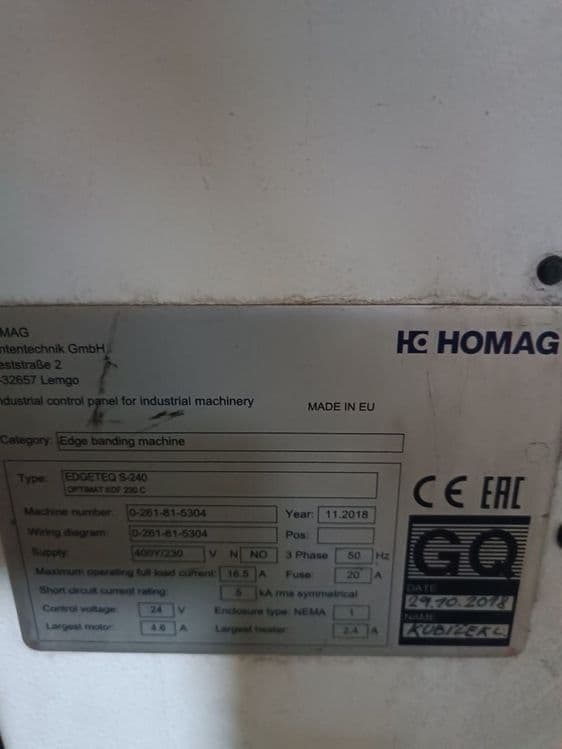 Homag kromka stanok germaniya. — 6