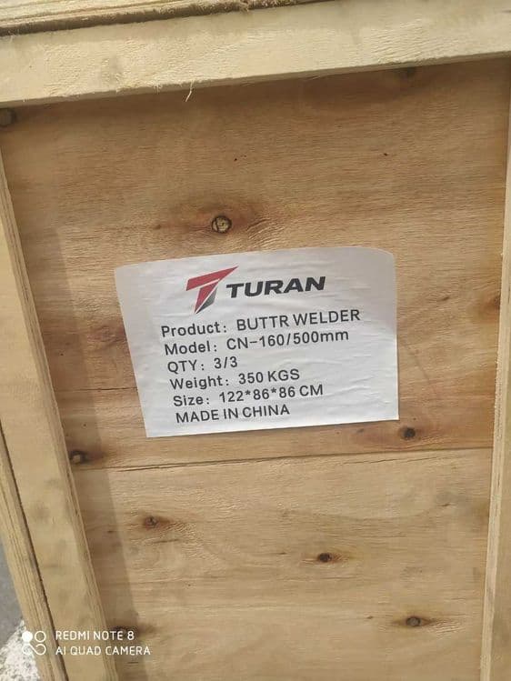 Аппараты для стыковой сварки пластиковых труб PE/HDPE/PP (160–500 мм) — 3