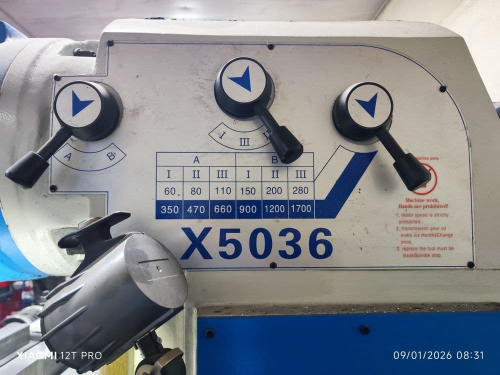 Шилиповка апарад фрезор Станок X5036 Shilipovka aparad stanok X5036 — 5