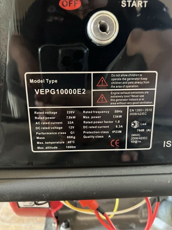 Генератор covax 7.5 квт — 3