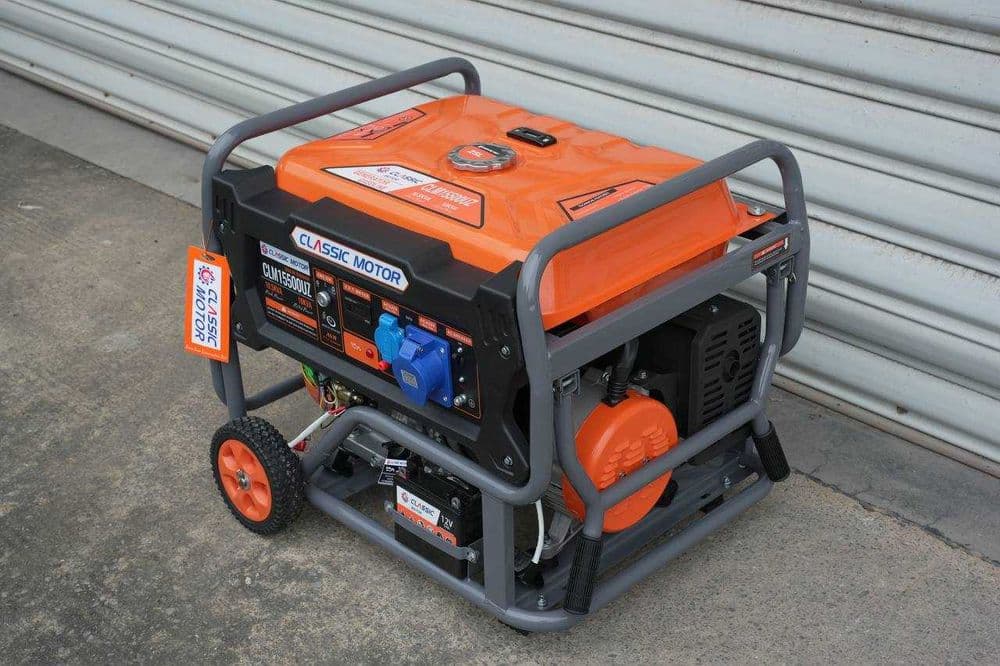 10 kW Generator Benzin — Uy, Do‘kon, Qurilish Uchun генератор OPTOM — 5