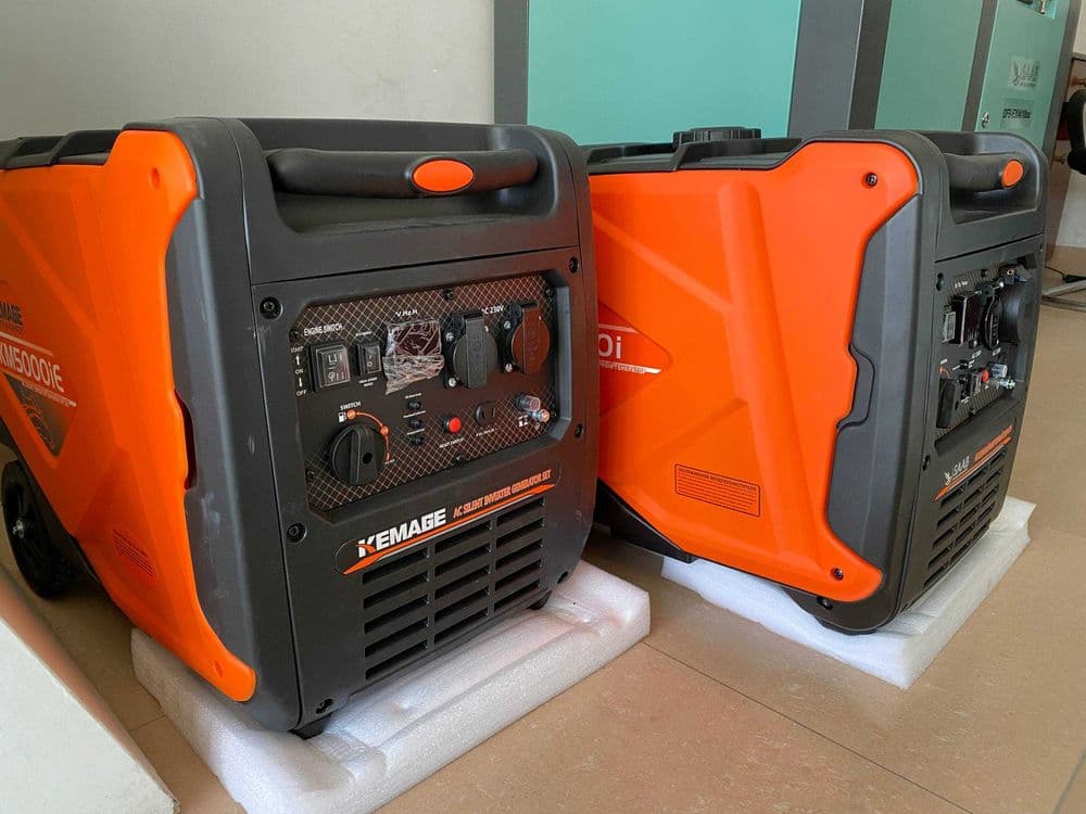 Движок Генератор бензиновый большой 7.5 квА | Generator Benzinli 7.5kW — 8