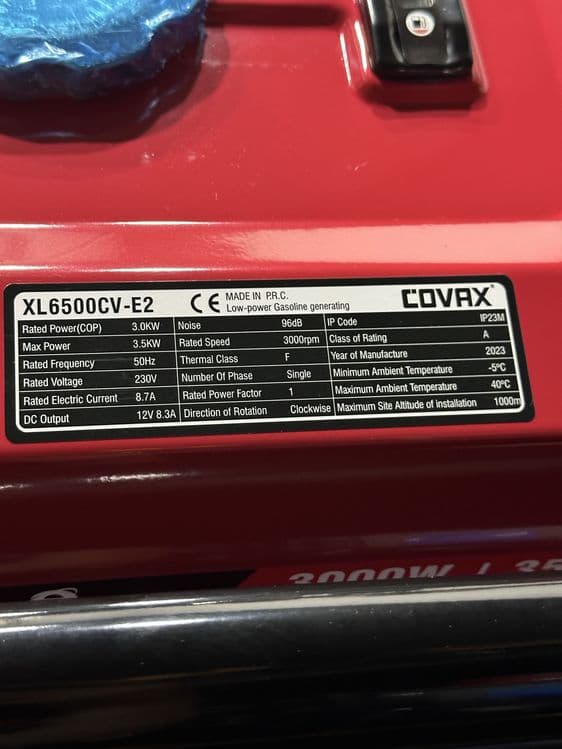 Generator Covax 4kw — 2