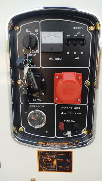 Generator 6.5KV Benzin  Puluta INVERTIR — 3