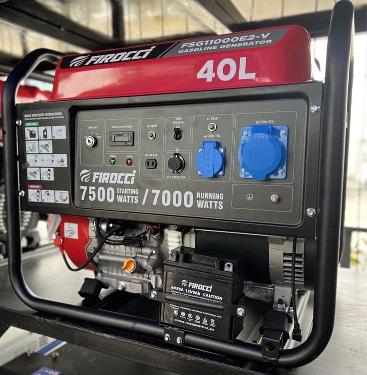 Generator FIROCCI 7.5kw AVR — 2