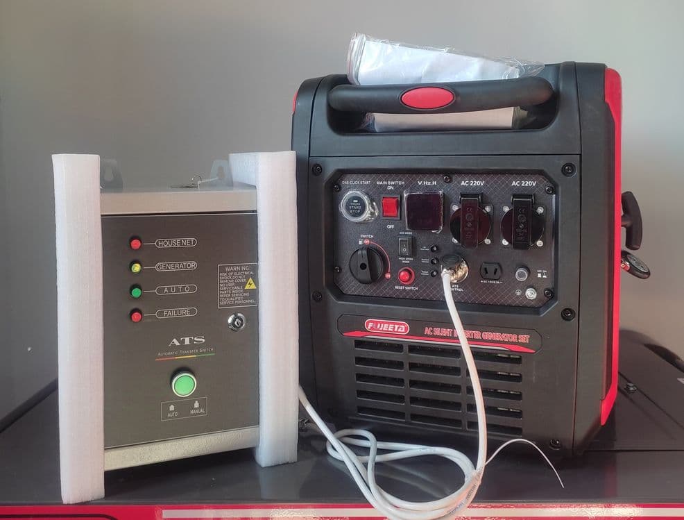 Generator fujeeta 5.5kw+AVR invertir — 1