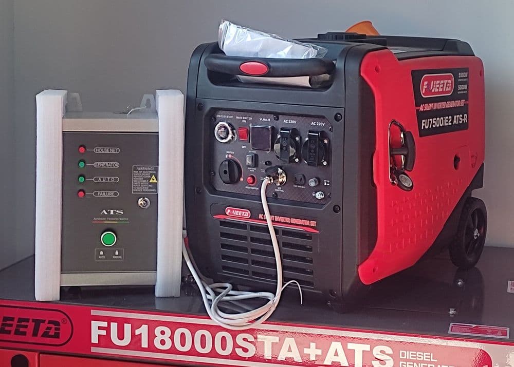 Generator fujeeta 5.5kw+AVR invertir — 2