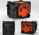 GENERATOR Генератор безшумный бензиновый 4.5kw Гарантия 1года 100%