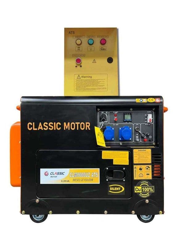 Generator 8.2KW +ATS OPTOM bez shum — 1