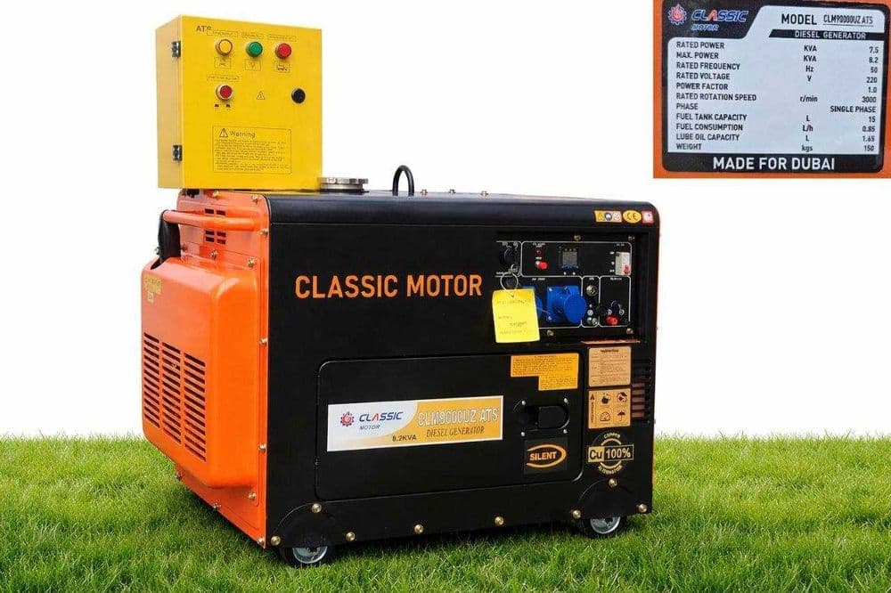 Generator 8.2KW +ATS OPTOM bez shum — 2