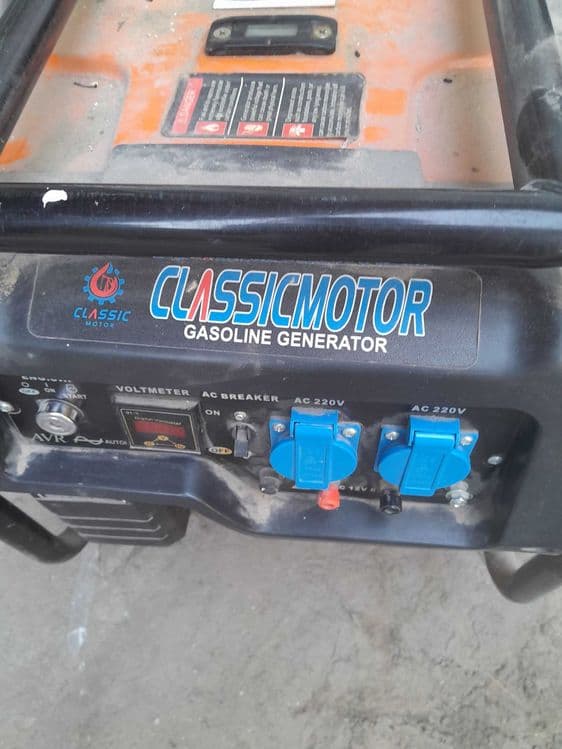 Продается Электрогенератор бензиновый CLASSICMOTOR 3.5KVA-3.0KVA — 5