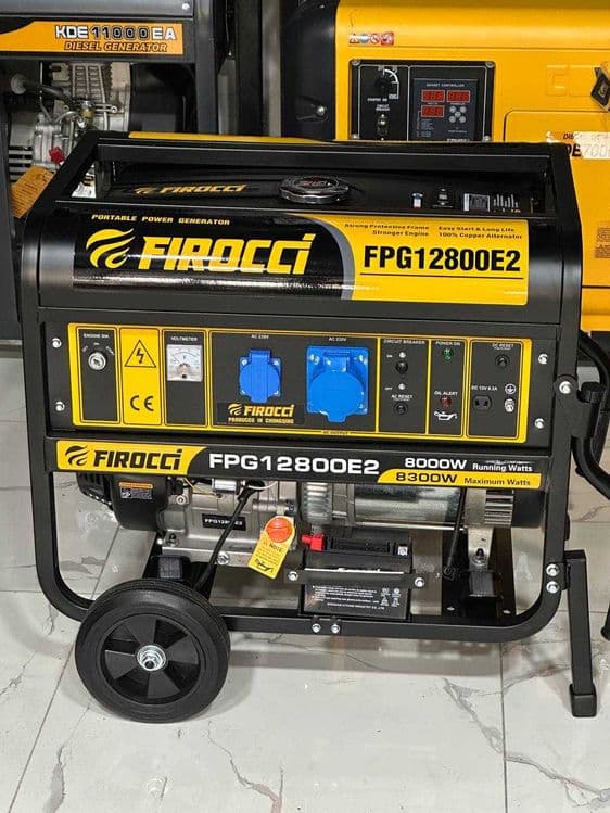 Generator divijok генератор движок FEROCCI 8kw 3-5-6-7kvlar bor — 1