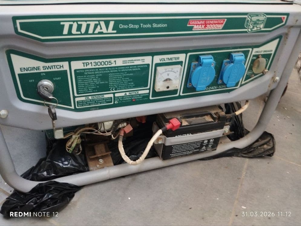 TOTAL Generator Dvijok Pashtiy Ishlatilmagan. — 1