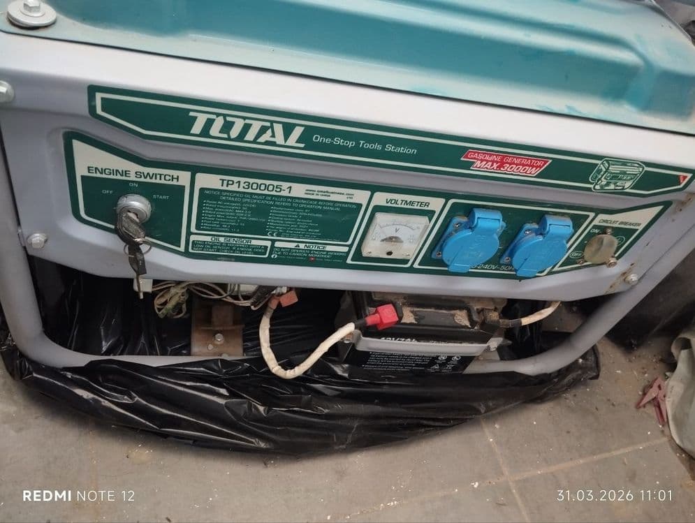 TOTAL Generator Dvijok Pashtiy Ishlatilmagan. — 5