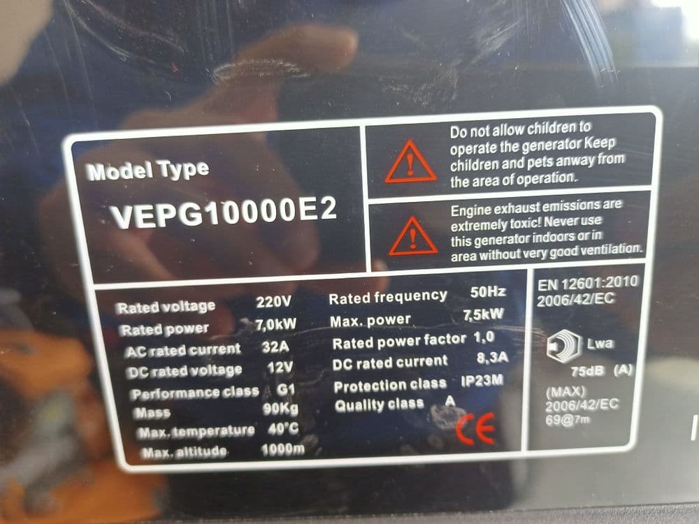 Generator Navigator 7,5 kv — 2