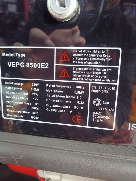 Generator Navigator 6 kvt — 3