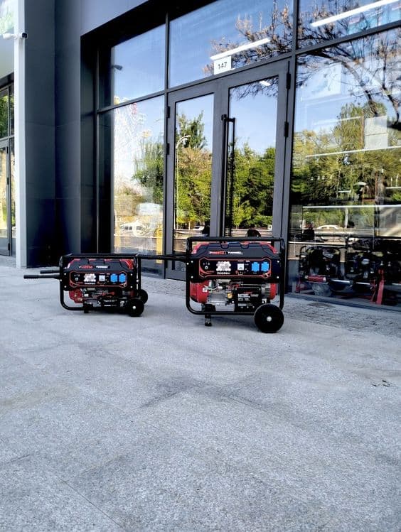 FUJEETA generator 7,5 kva — 2