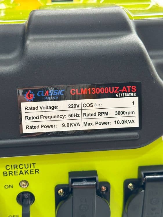 Генератор class 10kva + avr — 2