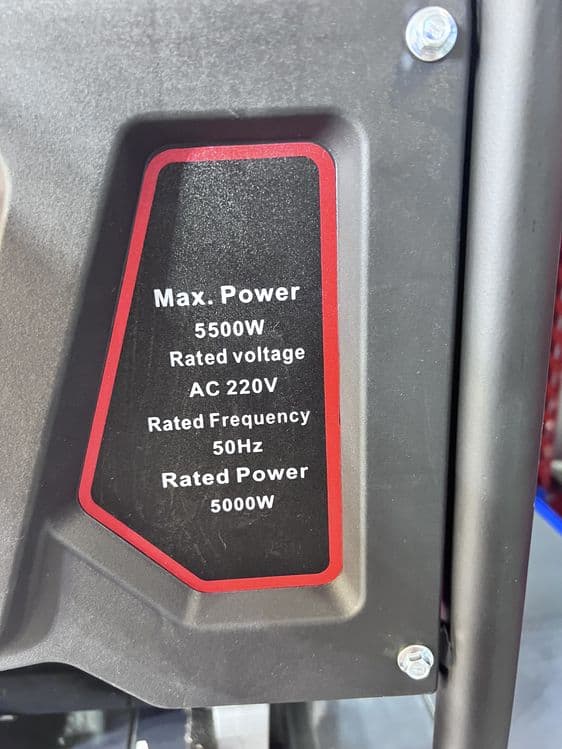 Генератор для тока 5,5кВт Generator 5500W — 3