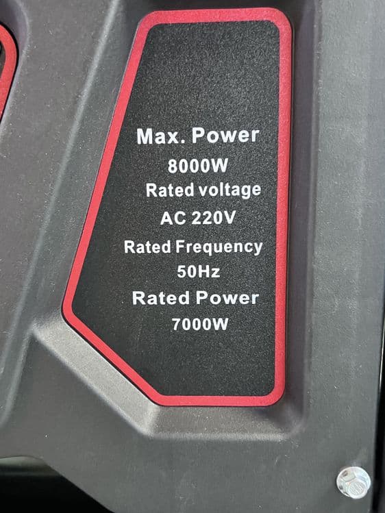 Generator 8kw benzin Генератор бензиновый 8кВт 220V — 3