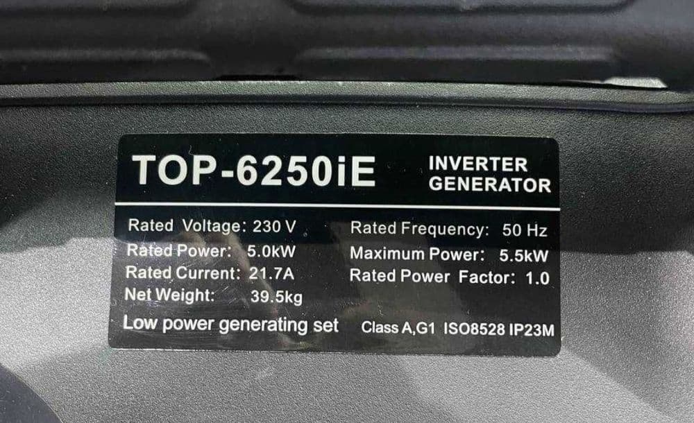 Inverter generator Rolf — 3