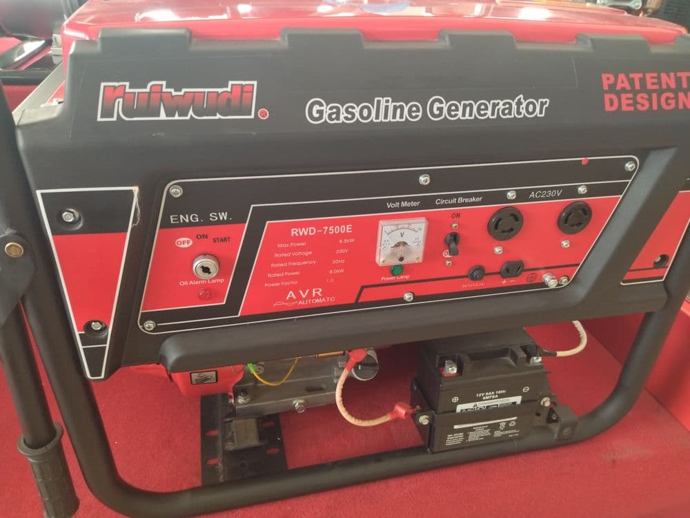 Generator Генератор движок dvijok RWD-7500E 6 kw — 4