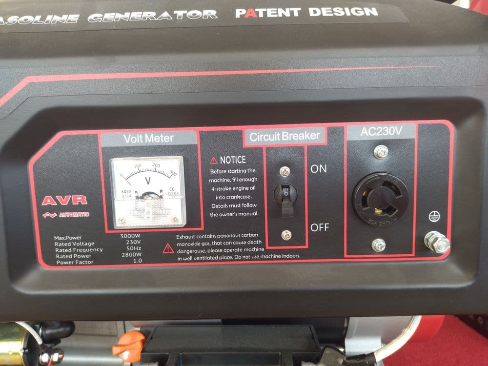 Generator Dvijok генератор движок RWD-5200E 3 kw — 2