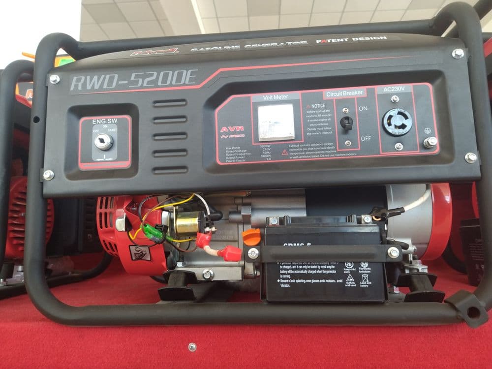Generator Dvijok генератор движок RWD-5200E 3 kw — 3
