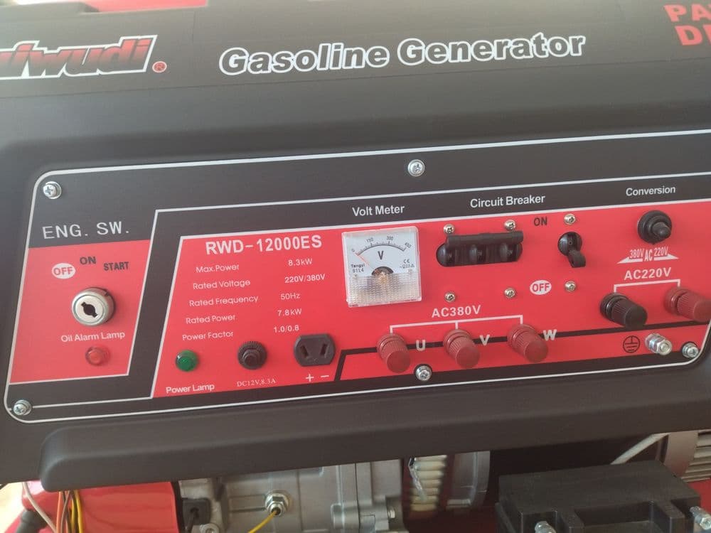 Generator dvijok генератор движок RWD-12000ES 8 Kw — 2