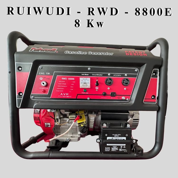 Generator Dvijok Генератор движок RWD-8800E 7 Kw — 2