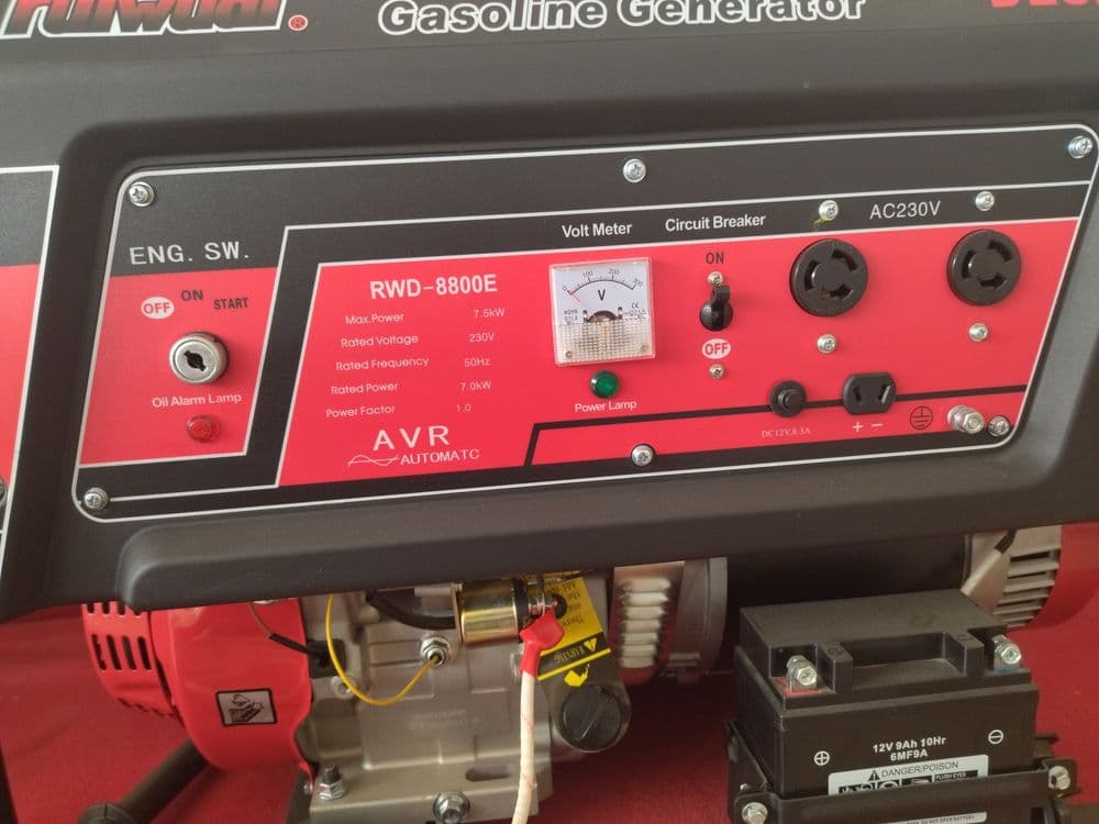 Generator Dvijok Генератор движок RWD-8800E 7 Kw — 3