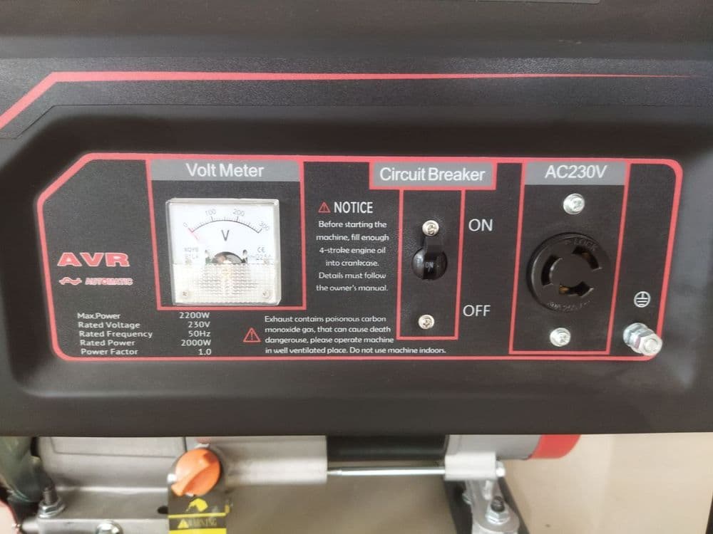 Generator RUIWUDI Dvijok генератор  движок RWD-3800 2 kw — 4