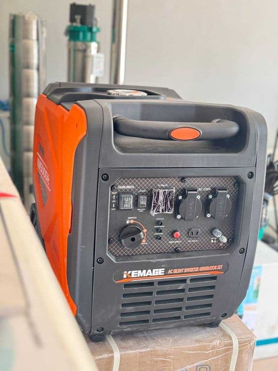 invertor generator +ats box (avr) bez avr varianiyam bor 4.5kw benzin — 5
