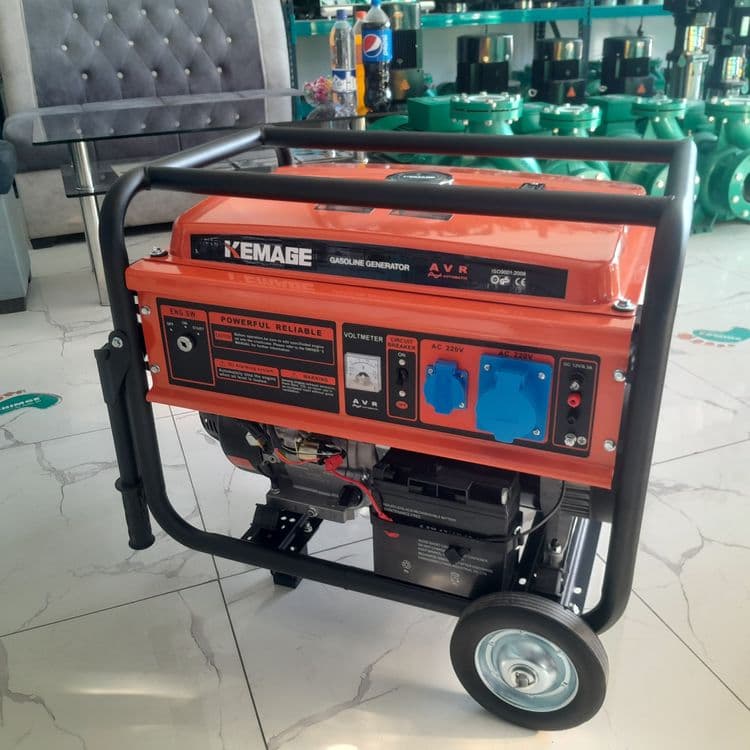 Генератор движок KEMAGE dvijok generator 220 v 7,5 kVt — 2