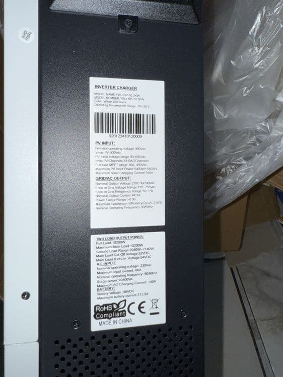 Инвертор Invertor Гибридный 10 квт wifi Функция продажи есть — 4