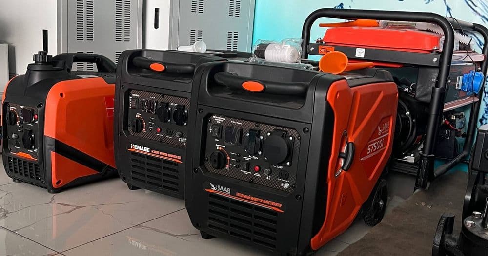Генератор инвертор движок бесшумный и шумный generator saab dvijok avr — 3