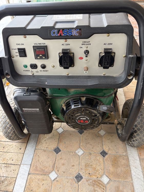 Генератор Classic 7kw gaz benzin — 2
