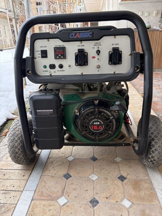 Генератор Classic 7kw gaz benzin — 4
