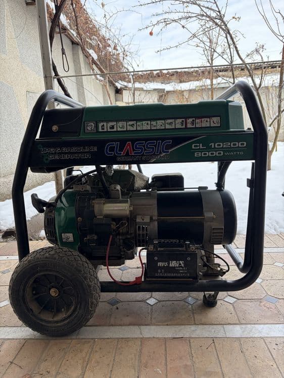 Генератор Classic 7kw gaz benzin — 5