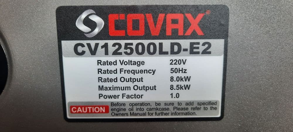 Генератор COVAX 8 кв — 3