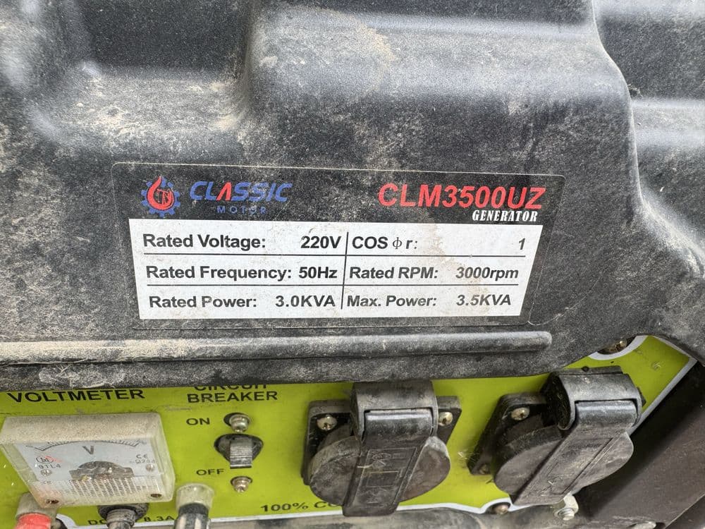 Generator Dvijok 3kv+avr Ozi yonib ochadi Генератор движок — 2
