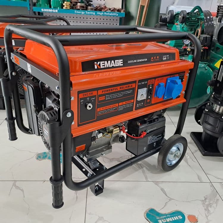 7,5 кВт генератор движок Kemage generator dvijok — 2