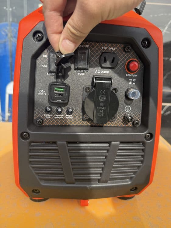 1.1 кВт движок инверторли безшум генератор бензинли generator dvijok — 5