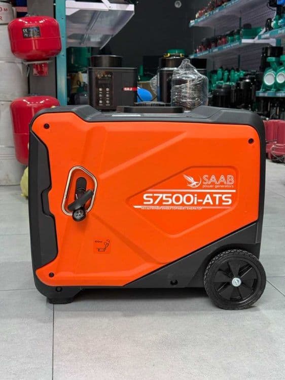 Генератор АВР (ATS BOX) 5 кВт Бесшумный SAAB Гарантия есть — 4