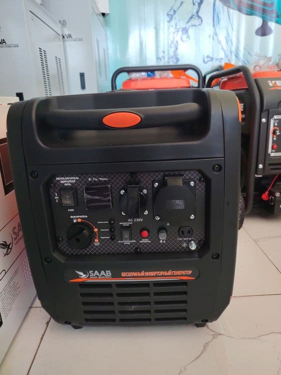 Генератор бесшумный инвертор движок generator bezshumniy invertor Saab — 2