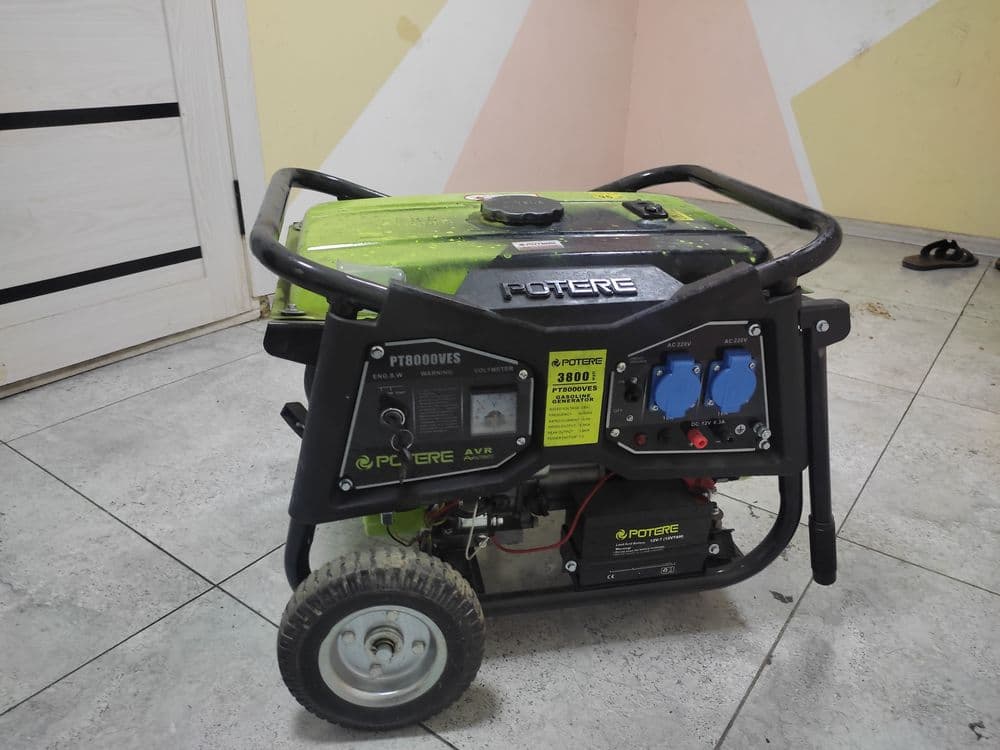 Benzin generator sotiladi / Generator бензиновый POTERE — 4