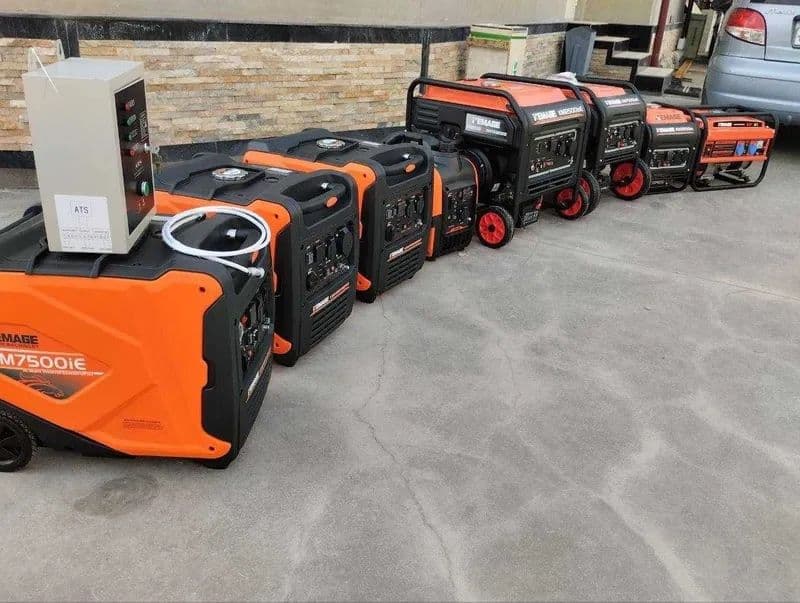 3,5 квт арзон генератор движок 220V KEMAGE generator бензоинструмент — 6
